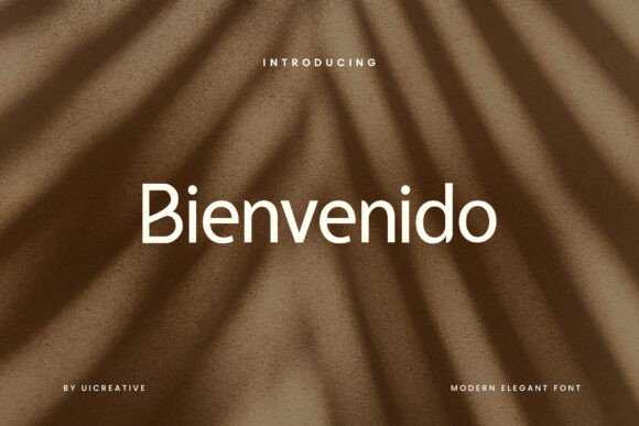 Bienvenido Font: Bold & Elegant