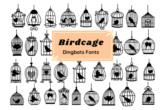 Birdcage: A Sketched Dingbats Font for Editorial Design