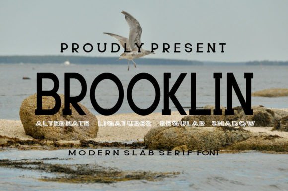 Brooklin Font: A Slab Serif Typeface Built for Scroll-Stopping Content