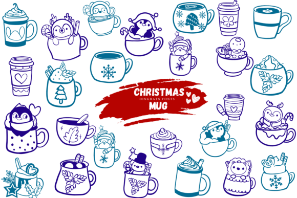 Christmas Mug Font: A Festive Typeface for Thoughtful Editorial Design