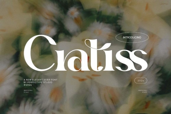 Cratiss: A Serif Font That Brings Elegance to Digital Branding