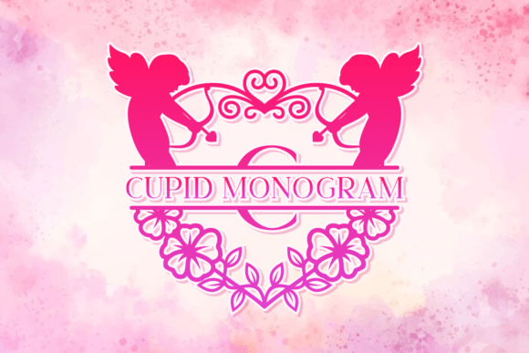 Cupid Monogram: Decorative Font for Stronger Campaign Visuals