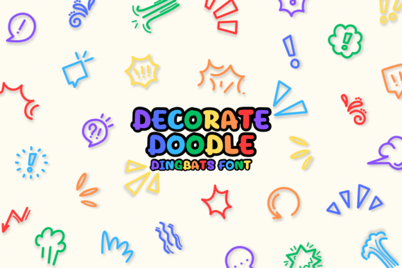 Dacorate Doodle: A Creative Font for Business