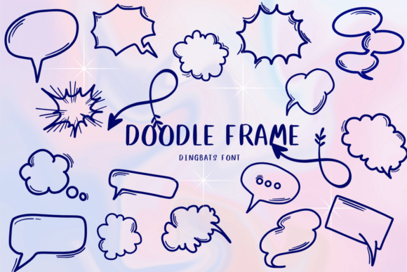 Doodle Frame: A Creative Font for Marketers