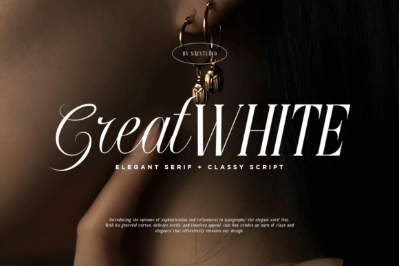 Great White: The Serif Font Duo That Gives Your Small Business a Polished Edge