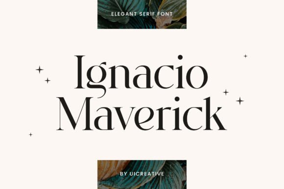 Ignacio Maverick Font for Creative Projects