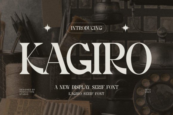 Kagiro: A Serif Font Built for Scroll-Stopping Campaigns