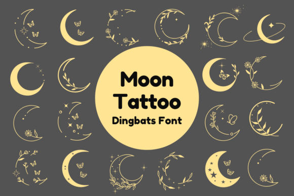 Moon Tattoo: The Dingbats Font That Gave My Brand a Fresh Start