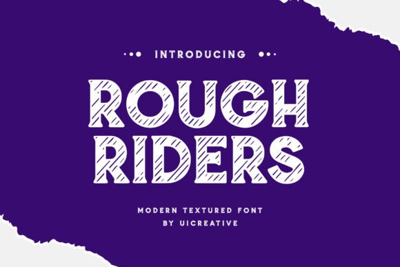Rough Riders Font for Business
