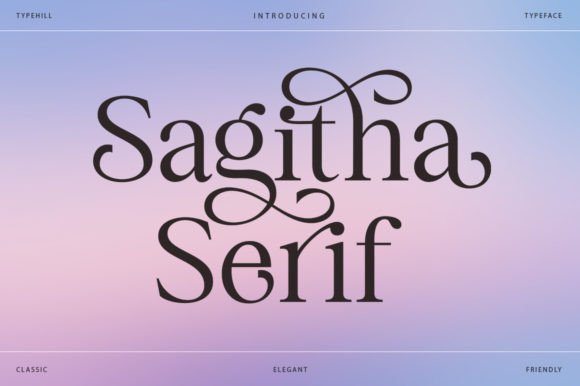 Sagitha Serif: A Gentle Editorial Typeface for Thoughtful Publishing