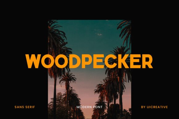 Wooppecker: A Bold Sans Serif for Web Design